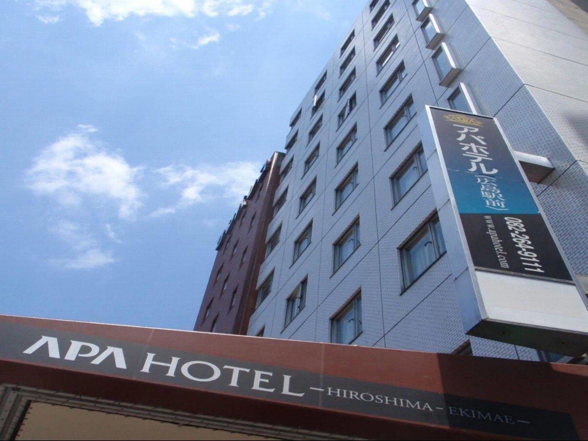 Apa Hotel Hiroshima Ekimae Exterior foto