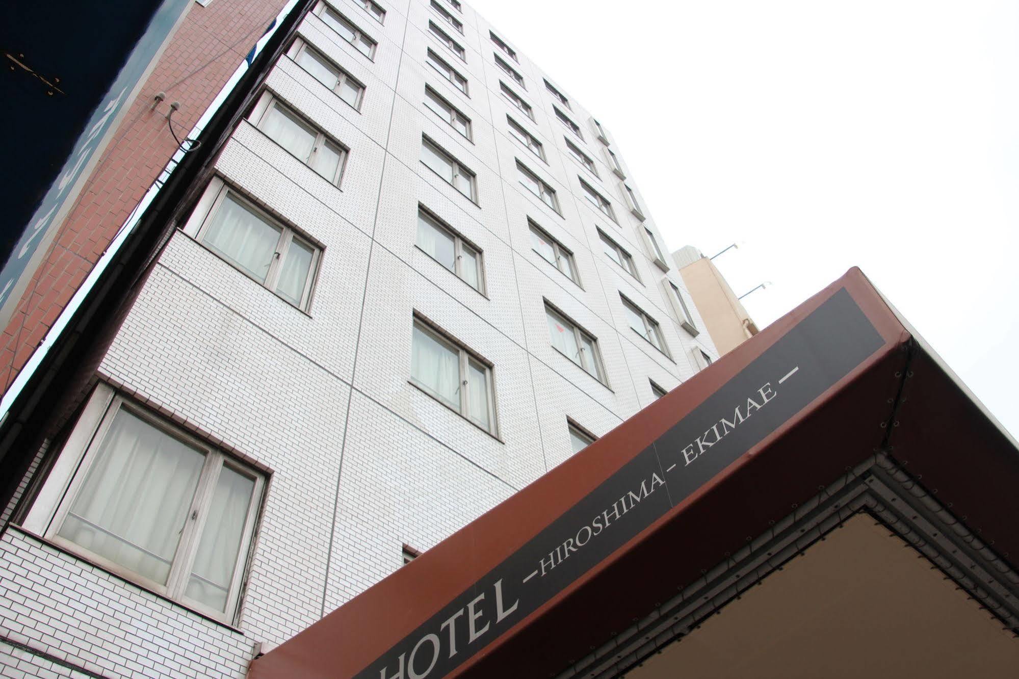 Apa Hotel Hiroshima Ekimae Exterior foto